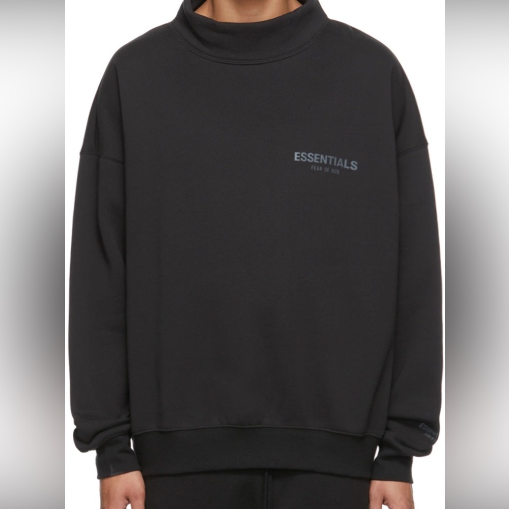 Fear of God Essentials Mock Neck Sweatshirt XXL